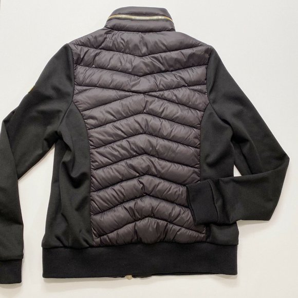 NEW Barbour International Black Jacket  Zip Size 6 - Picture 9 of 12